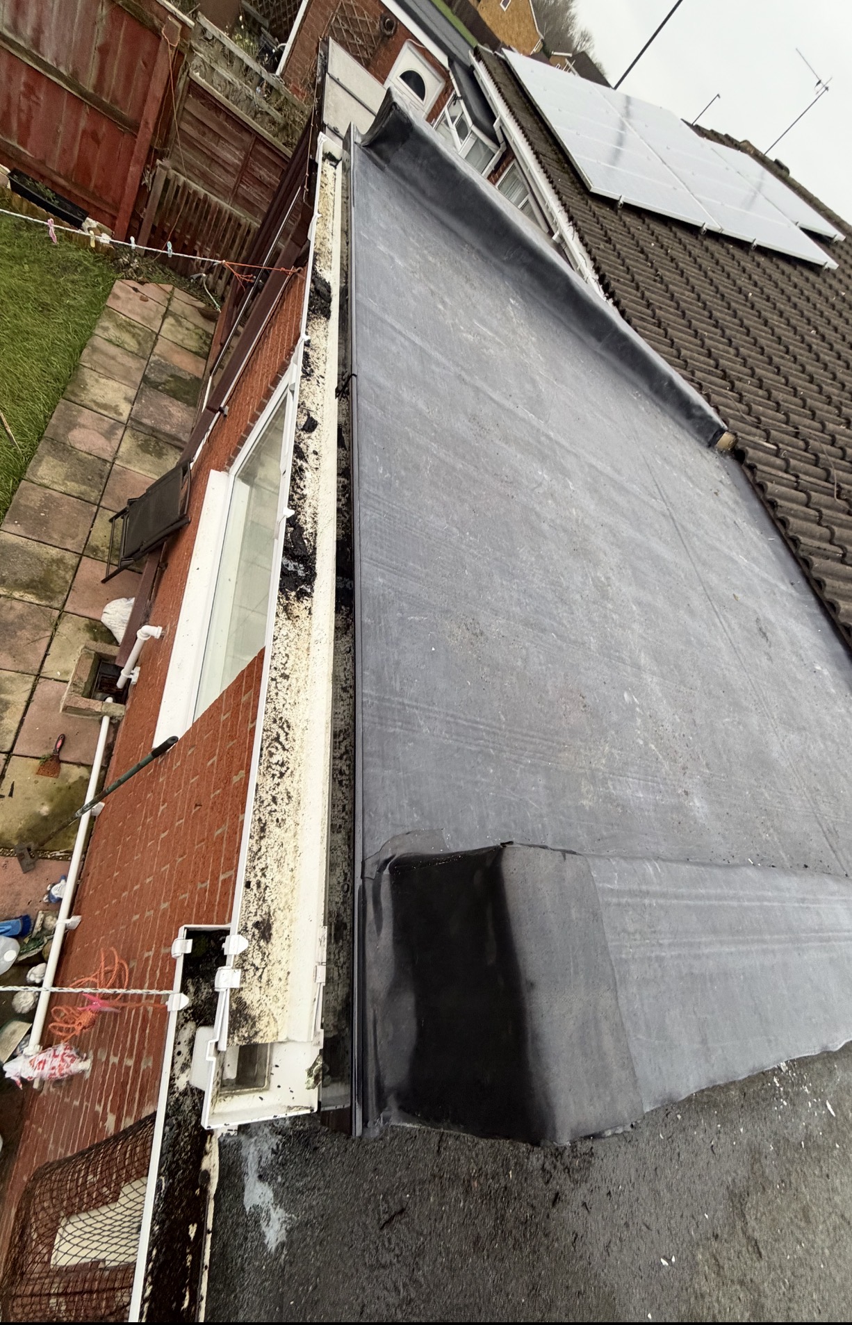 EPDM Flat Roof Installation
